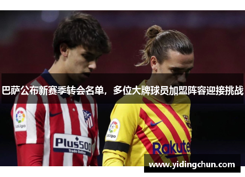 巴萨公布新赛季转会名单，多位大牌球员加盟阵容迎接挑战